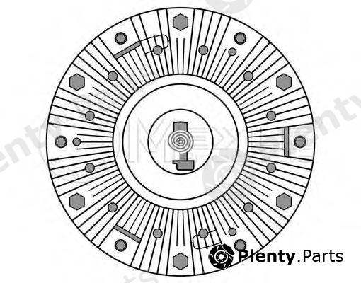  MEYLE part 2342340003 Clutch, radiator fan