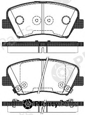  ROADHOUSE part 21412.32 (2141232) Brake Pad Set, disc brake