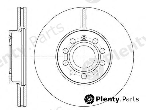  ROADHOUSE part 6648.10 (664810) Brake Disc