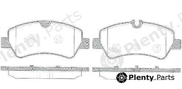  ROADHOUSE part 21521.00 (2152100) Brake Pad Set, disc brake