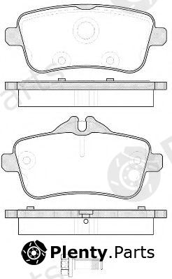  ROADHOUSE part 21503.00 (2150300) Brake Pad Set, disc brake