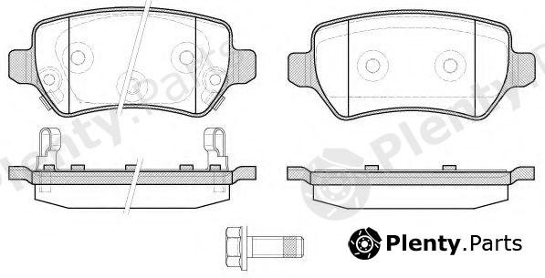  ROADHOUSE part 2957.22 (295722) Brake Pad Set, disc brake