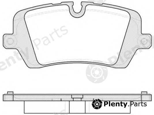  ROADHOUSE part 21541.00 (2154100) Brake Pad Set, disc brake