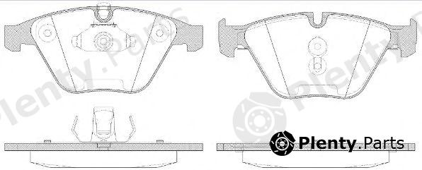  ROADHOUSE part 2857.50 (285750) Brake Pad Set, disc brake