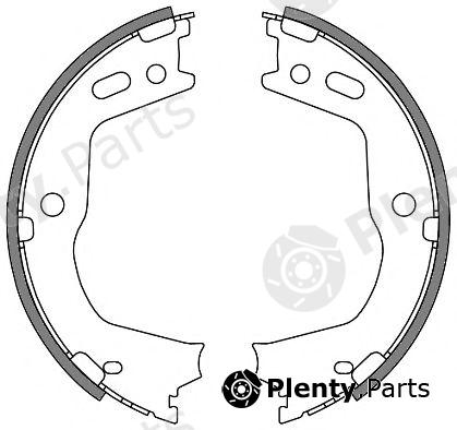  ROADHOUSE part 4666.00 (466600) Brake Shoe Set, parking brake