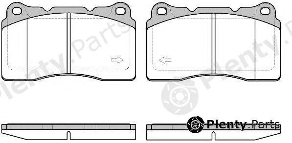  REMSA part 066640 Brake Pad Set, disc brake