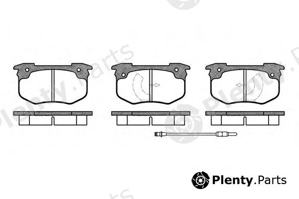  REMSA part 0029.02 (002902) Brake Pad Set, disc brake