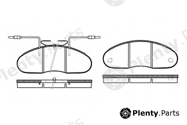  REMSA part 0048.02 (004802) Brake Pad Set, disc brake