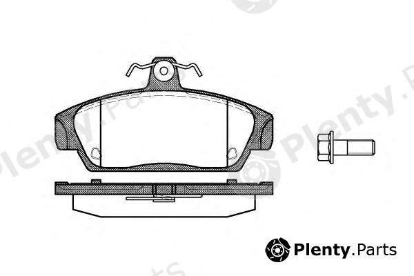  REMSA part 0336.00 (033600) Brake Pad Set, disc brake
