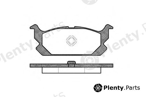  REMSA part 0503.00 (050300) Brake Pad Set, disc brake