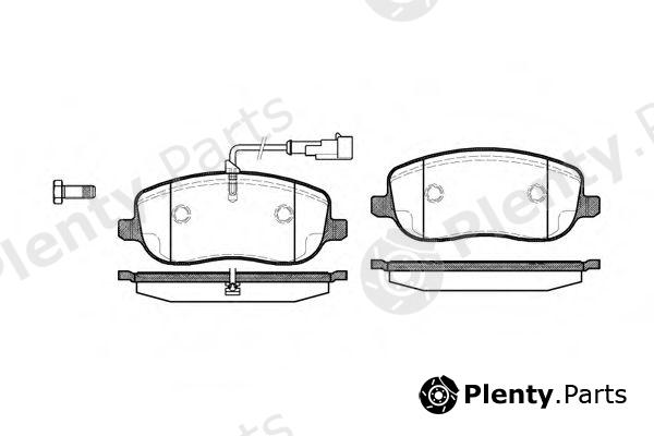  REMSA part 0879.31 (087931) Brake Pad Set, disc brake