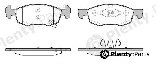  REMSA part 163402 Brake Pad Set, disc brake
