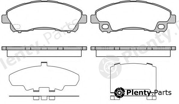  REMSA part 1645.00 (164500) Brake Pad Set, disc brake