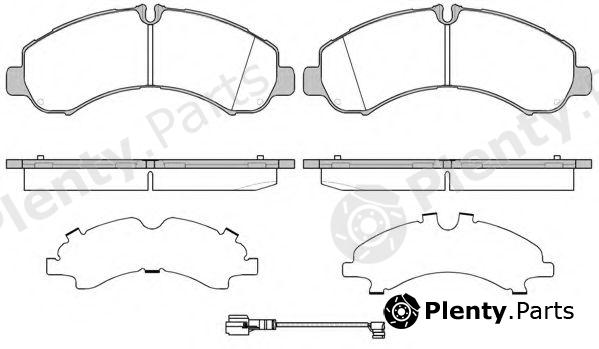  REMSA part 1646.01 (164601) Brake Pad Set, disc brake