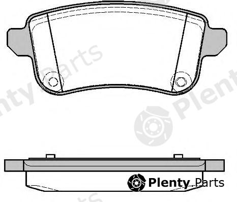  REMSA part 1387.10 (138710) Brake Pad Set, disc brake