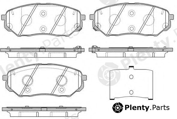  REMSA part 1661.02 (166102) Brake Pad Set, disc brake