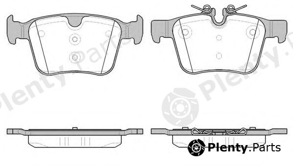  REMSA part 1516.40 (151640) Brake Pad Set, disc brake