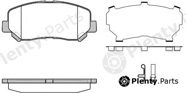  REMSA part 1513.24 (151324) Brake Pad Set, disc brake
