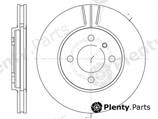  REMSA part 6062.10 (606210) Brake Disc