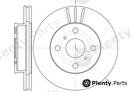  REMSA part 6134.10 (613410) Brake Disc