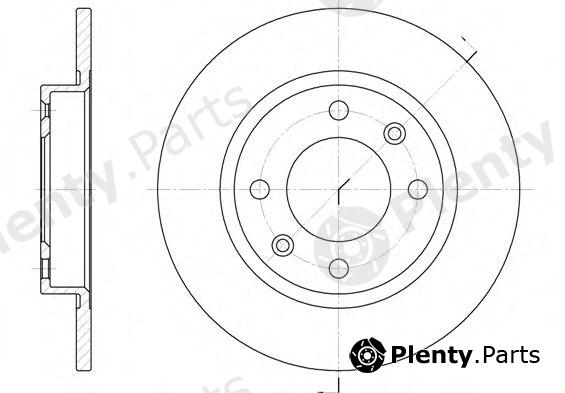  REMSA part 6136.00 (613600) Brake Disc