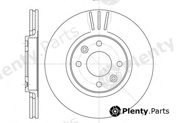  REMSA part 6236.10 (623610) Brake Disc