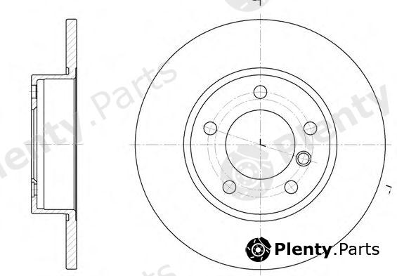  REMSA part 6323.00 (632300) Brake Disc