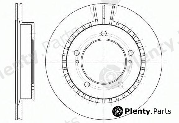  REMSA part 6492.10 (649210) Brake Disc