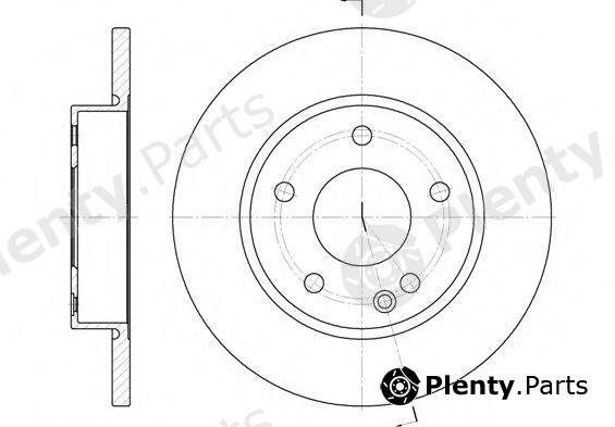  REMSA part 6526.00 (652600) Brake Disc