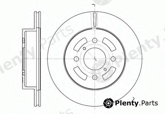  REMSA part 6642.10 (664210) Brake Disc