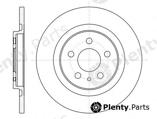  REMSA part 6736.00 (673600) Brake Disc