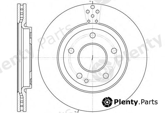  REMSA part 6748.10 (674810) Brake Disc