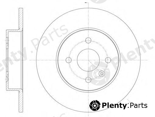  REMSA part 6789.00 (678900) Brake Disc