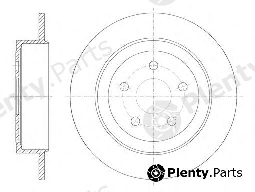  REMSA part 6902.00 (690200) Brake Disc