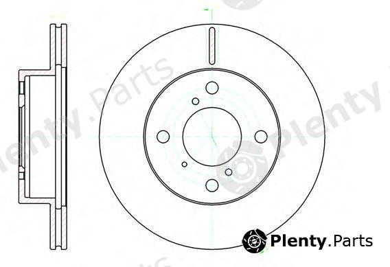  REMSA part 61104.10 (6110410) Brake Disc