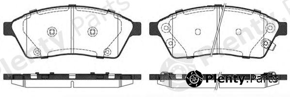  REMSA part 1411.00 (141100) Brake Pad Set, disc brake
