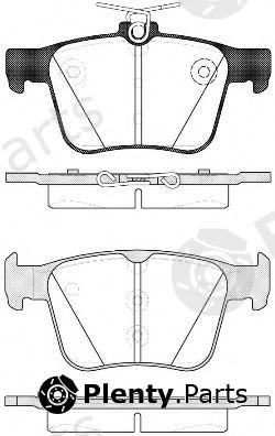 REMSA part 1516.10 (151610) Brake Pad Set, disc brake