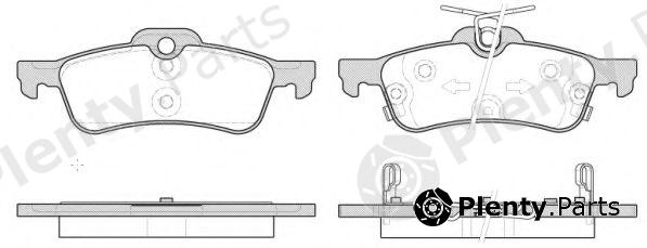  REMSA part 0862.12 (086212) Brake Pad Set, disc brake