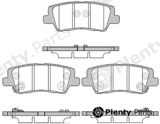  REMSA part 1564.05 (156405) Brake Pad Set, disc brake