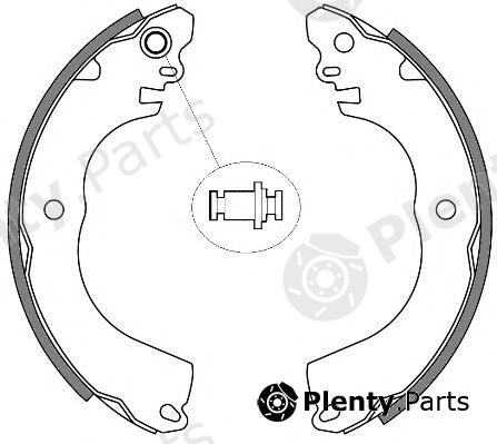  REMSA part 4257.00 (425700) Brake Shoe Set