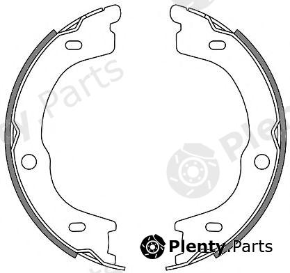  REMSA part 4672.00 (467200) Brake Shoe Set, parking brake