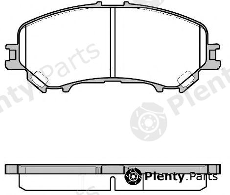  REMSA part 1318.22 (131822) Brake Pad Set, disc brake