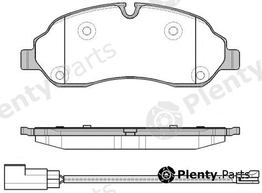  REMSA part 1602.02 (160202) Brake Pad Set, disc brake