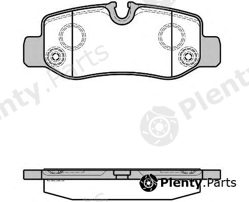  REMSA part 162400 Brake Pad Set, disc brake