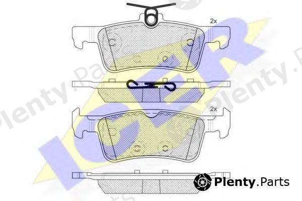  ICER part 182174-208 (182174208) Brake Pad Set, disc brake