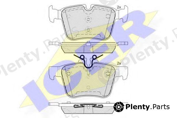  ICER part 182214 Brake Pad Set, disc brake