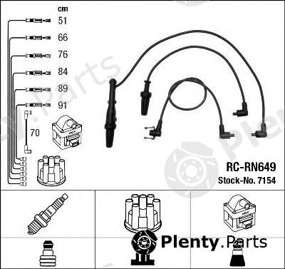  NGK part 7154 Ignition Cable Kit
