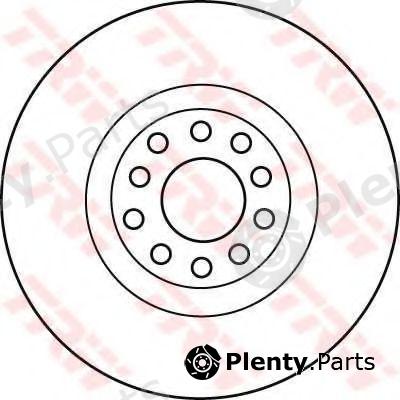 TRW part DF4209S Brake Disc