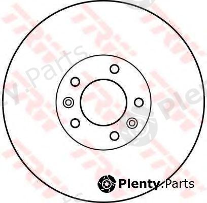  TRW part DF4237S Brake Disc