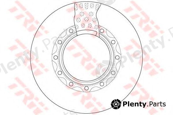  TRW part DF5026S Brake Disc